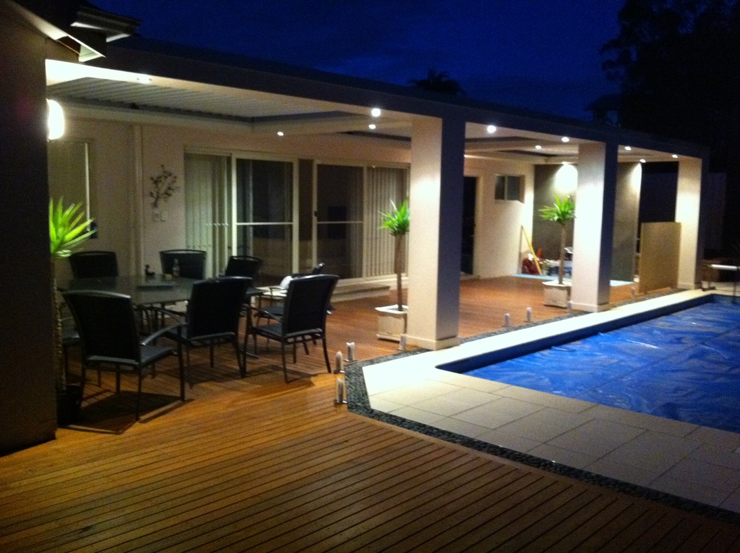 Flagstaff Hill Outoor Renovation - Openable Louvred Roof over Living Area next to Pool